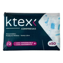 Compresas Descartables Ktex Pro2 - x50U