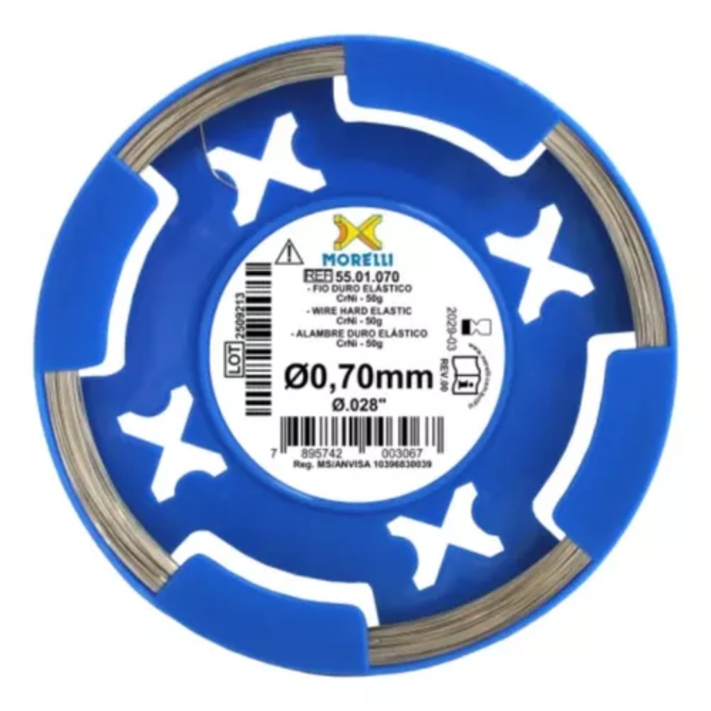 Alambre Ortopedia Redondo CRNI Rollo X50G MORELLI