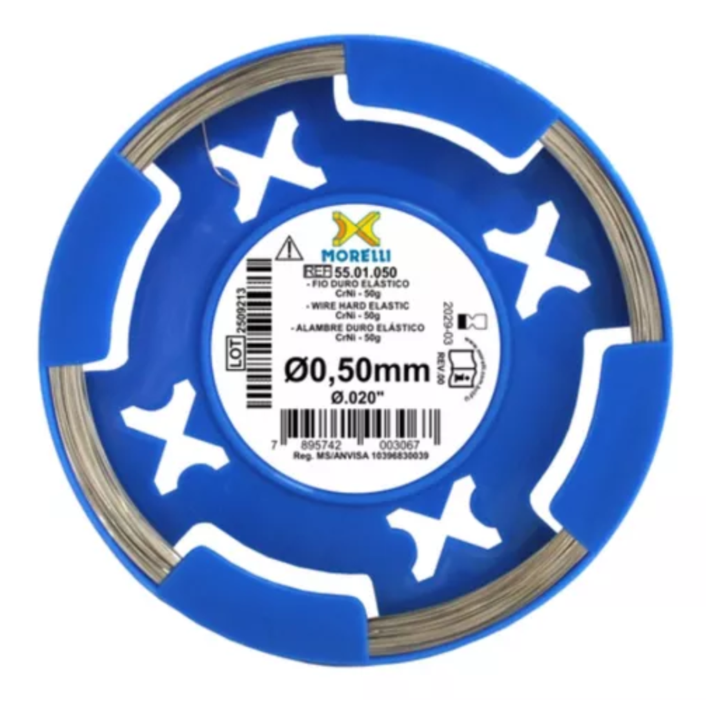 Alambre Ortopedia Redondo CRNI Rollo X50G MORELLI