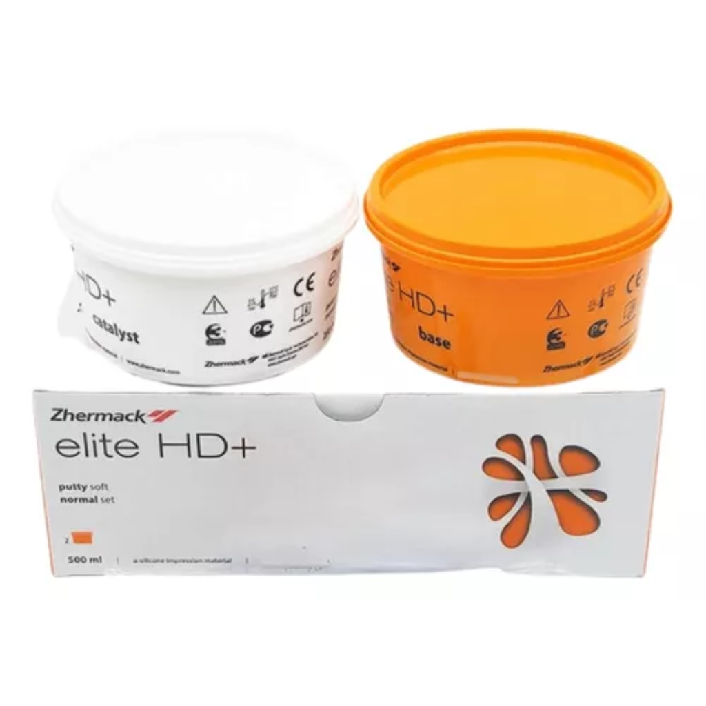 Silicona Elite Hd+ Zhermack Adicion Putty Soft Normal