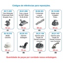 Kit de Acessórios Ortodônticos  240 peças  Morelli 30.90.900