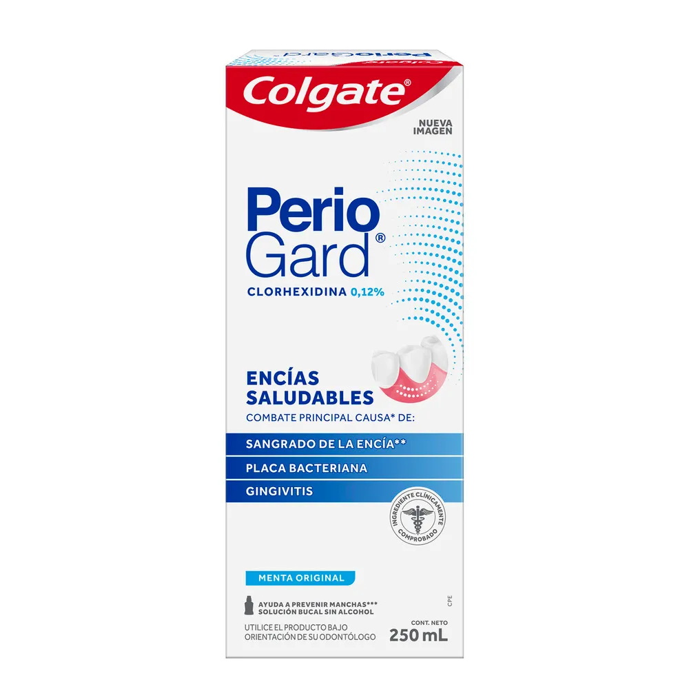 Colgate Periogard Enjuague Bucal Sin Alcohol X 250ml