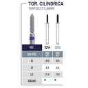 Piedra Diamante Torpedo Cilíndrica Microdont