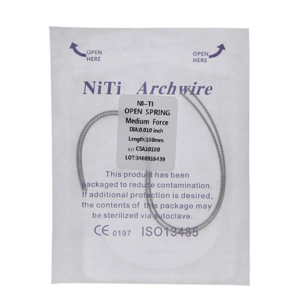 Resorte Abierto de NiTi