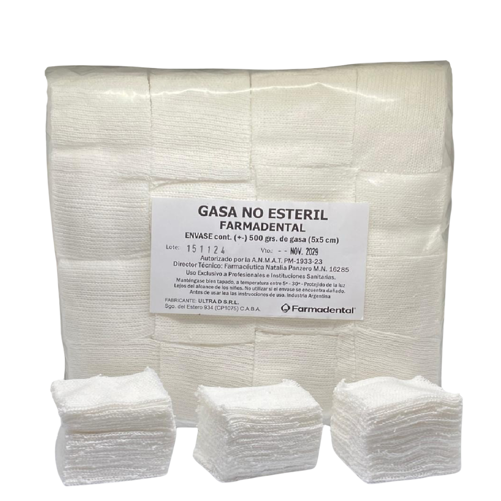 Gasas No Estériles Farmadental