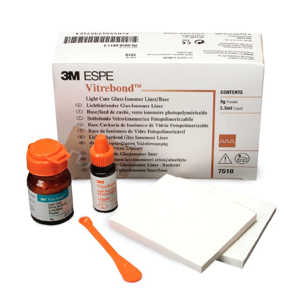 Ionómero base Vitrebond Fotocurado 3M