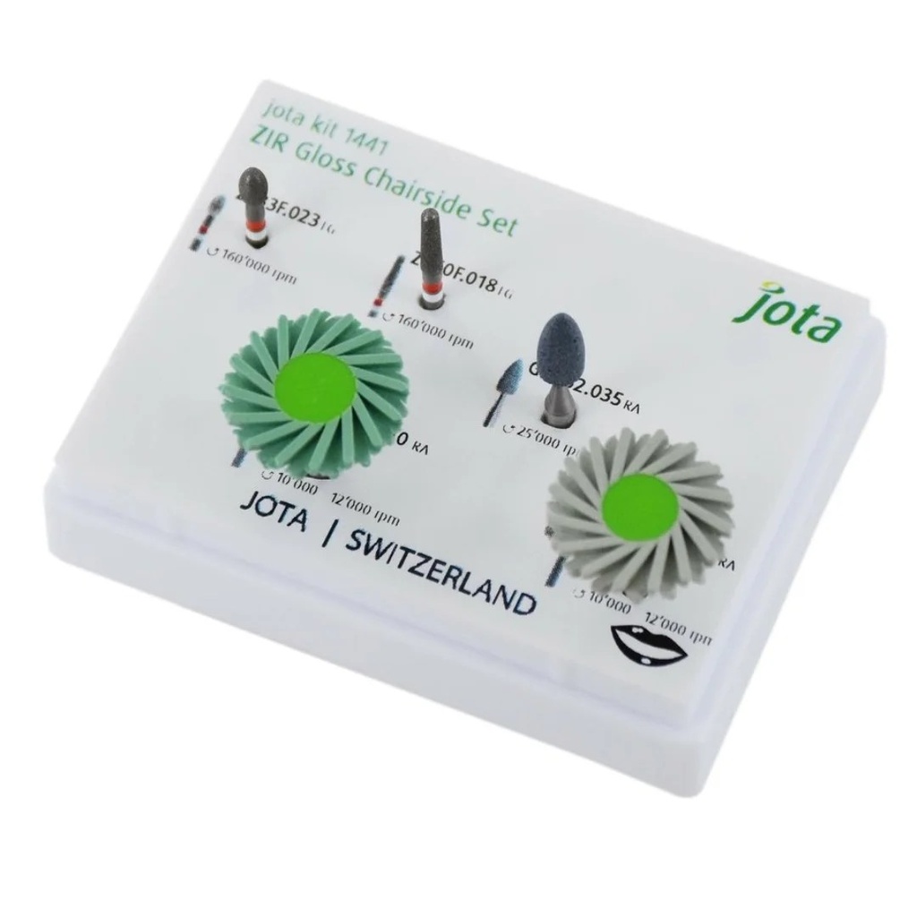 Kit Zir Gloss Chairside Para Zirconio 1441 Jota