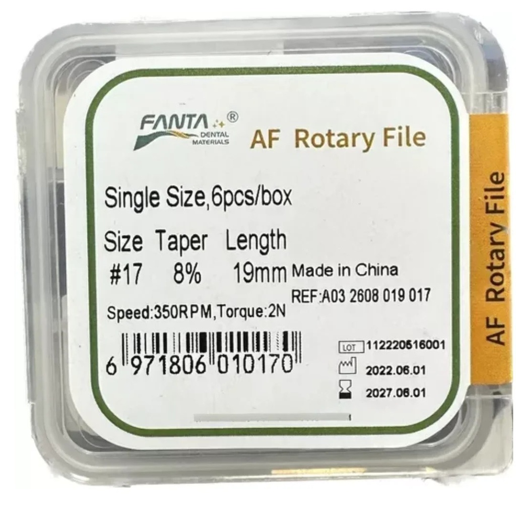 Limas Rotatorias AF 19mm-FANTA
