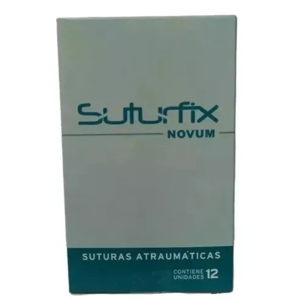 Sutura De Seda Esteril Suturfix X12uni 3.0x16mm 45cm