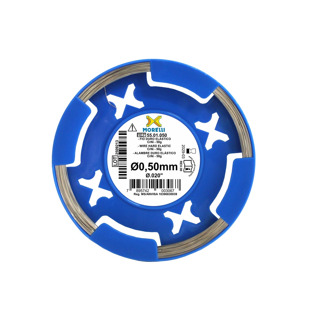 Alambre Ortopedia Redondo CRNI Rollo X50G MORELLI 55.01.030 