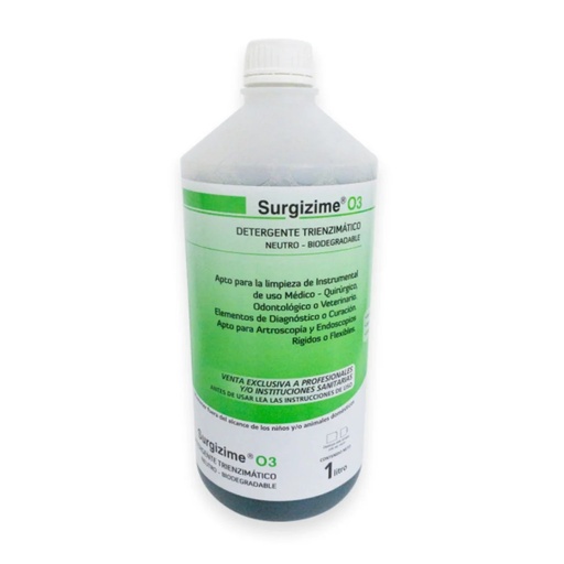 Detergente Trienzimático O3 x 1L Surgizime