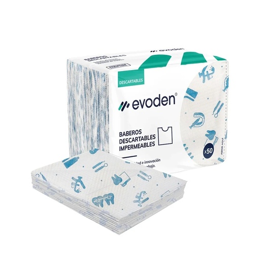 Baberos Descartables Premium EstampadosTriple Capa