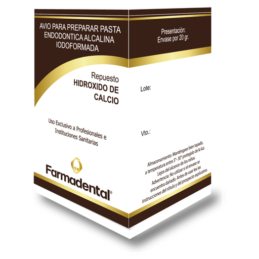 Avio Hidroxido Calcio 20grs farmadental
