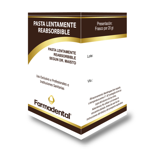 Pasta Lentamente Reabsorbible 20gr Farmadental
