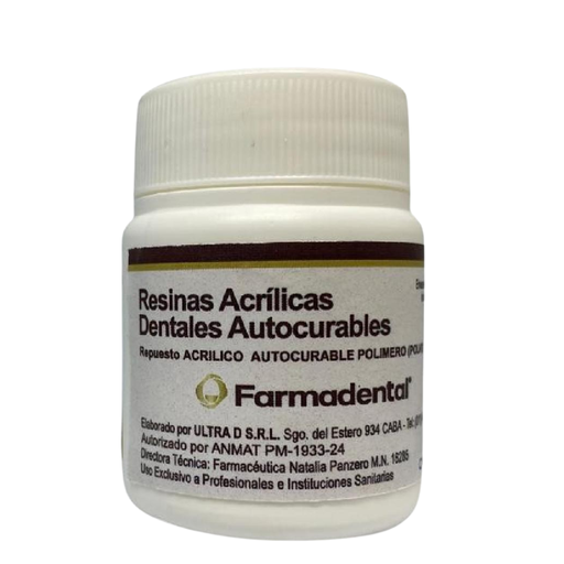 Acrílico Autocurable  Transparente Farmadental