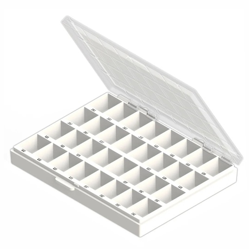 Caja Organizador de Brackets Morelli-Blanca