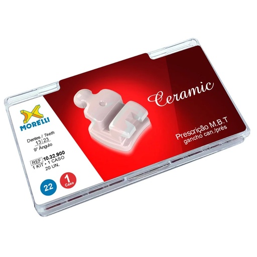 Brackets Ceramicos MBT  022'' - Gancho Can./Prés 10.32.900