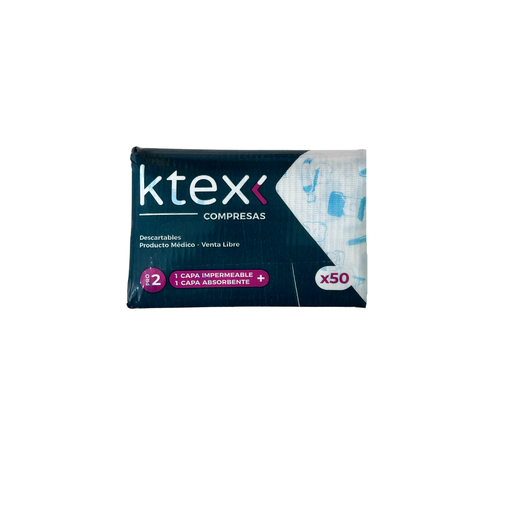 Compresas Descartables Ktex Pro2 - x50U