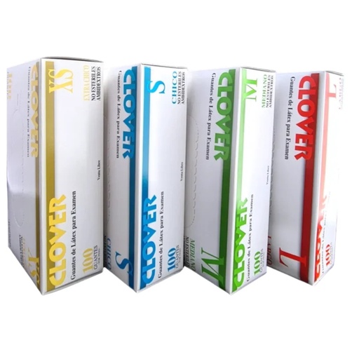 Guantes Descartable Latex X100
