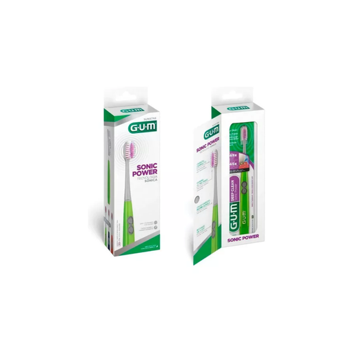 Cepillo Dental Gum Sonic Power Deep Clean Con Pila 4100