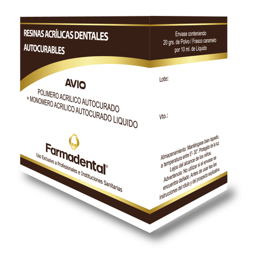 Acrilico Autocurado + Monomero Autocurado Liquido  Rosa Farmadental