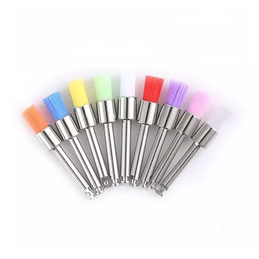 Brochas Para Limpieza Profilaxis  Multicolor X10