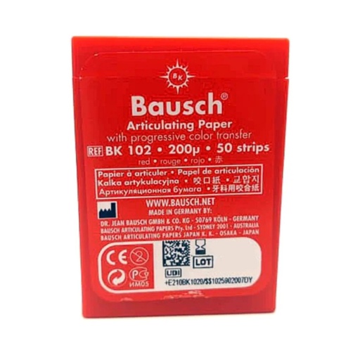 Papel Articular 50 Hojas - Bausch bk102