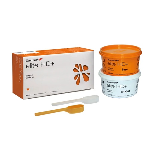 Silicona Elite Hd+ Zhermack Adicion Putty Soft Normal
