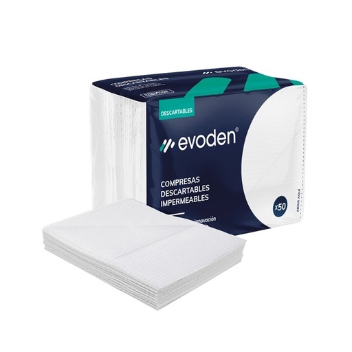 Compresas Descartables Premium De Triple Capa EVODEN