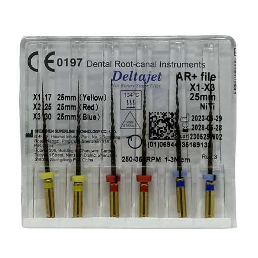 Limas Rotatorio X1-X3File Mecanizada Deltajet