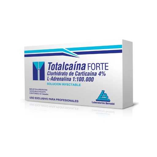 Anestesia Totalcaina Forte