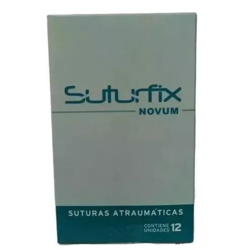 Sutura De Nylon Monofilamento  X12uni 5.0x16mm 45cm
